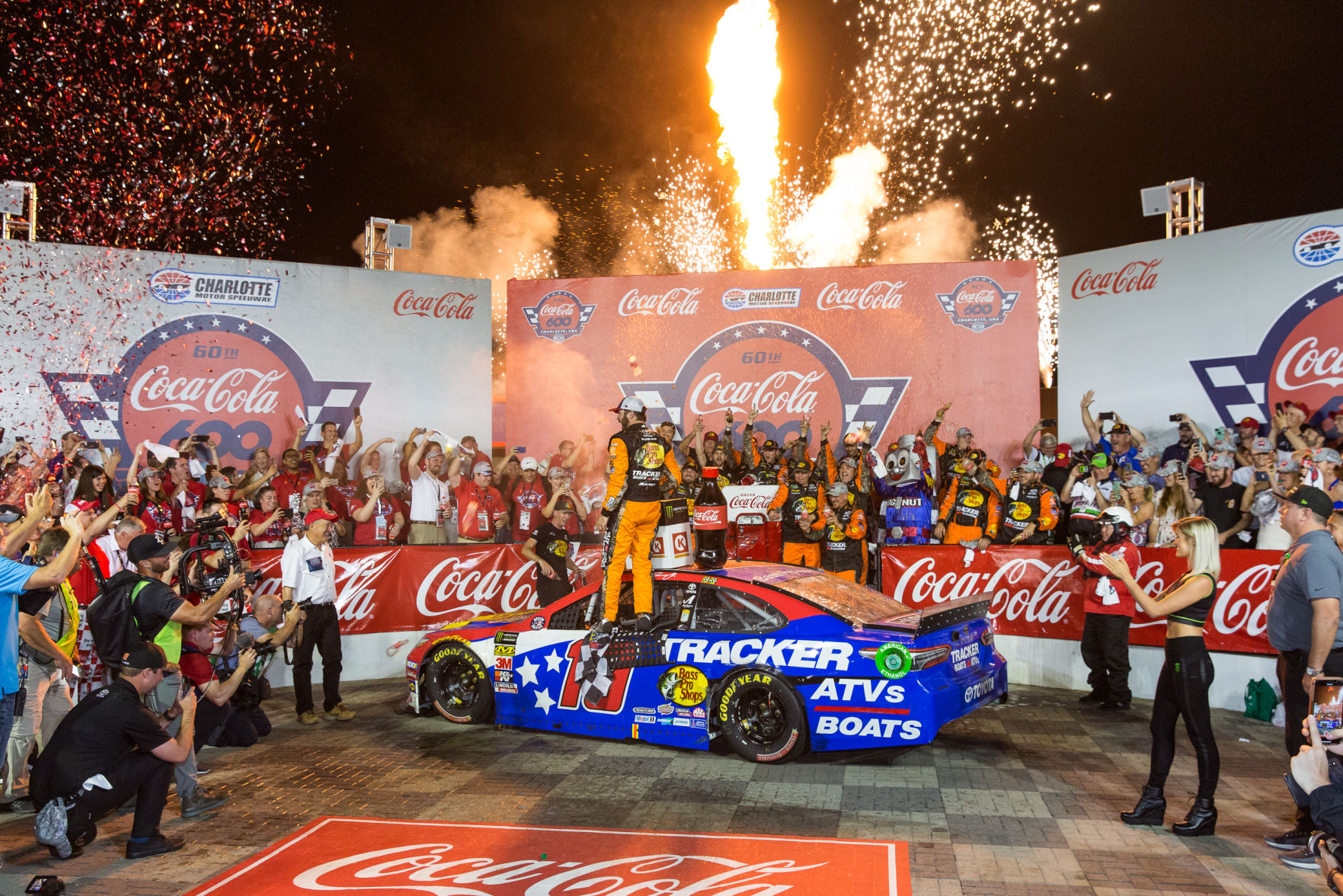 60th Annual Monster Energy Cup Series 60th Annual Coca-Cola 600 at Charlotte Motor Speedway.